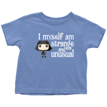 Load image into Gallery viewer, Lydia Strange &amp; Unusual Toddler T-Shirt