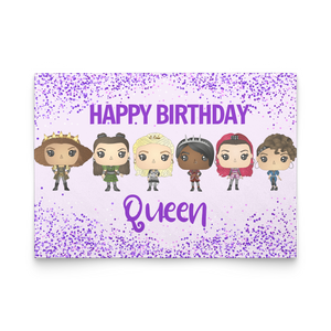 Six Queens Birthday Cards
