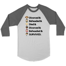Load image into Gallery viewer, Six Queens Raglan T-Shirt
