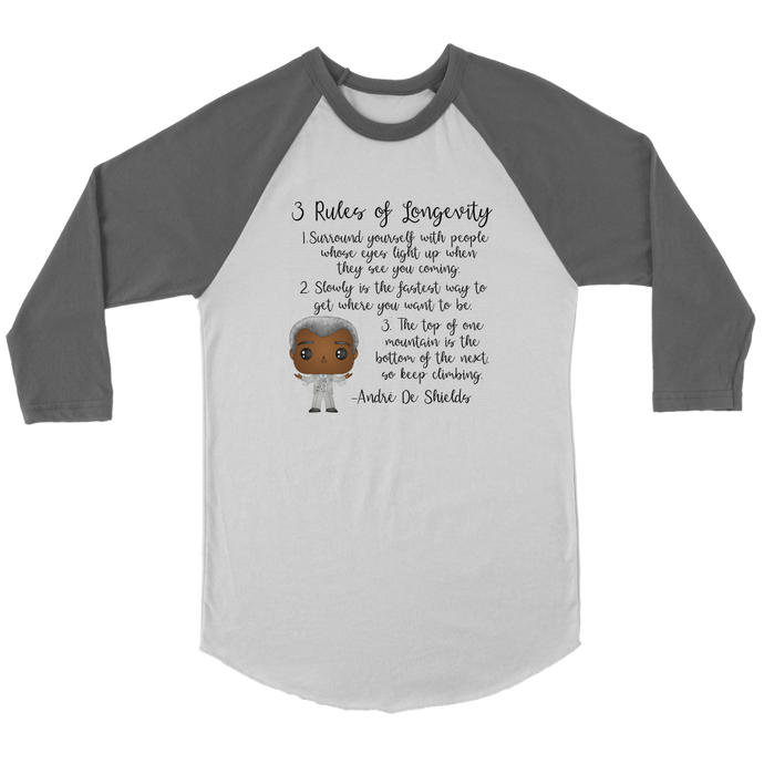 Andre De Shields Raglan T-Shirt