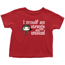 Load image into Gallery viewer, Lydia Strange &amp; Unusual Toddler T-Shirt