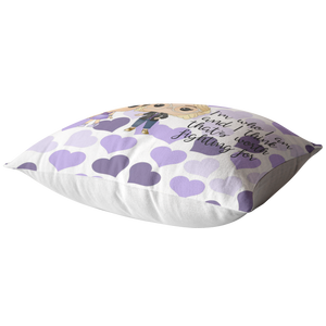 The Prom Throw Pillow