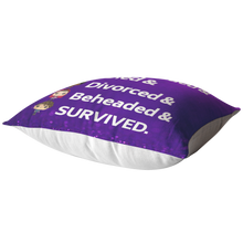 Load image into Gallery viewer, Six the Musical Throw Pillow